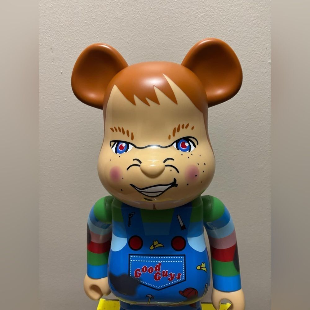 Medicom Toy Be@rbrick 1000 Chucky Bearbrick Child Play Child's GOOD GUY - Picture 6 of 10